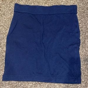 Forever 21 navy blue mini skirt